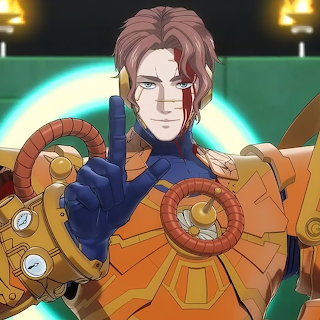 Anime Man Gold Armor