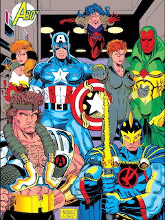 Avengers Comic Book Team