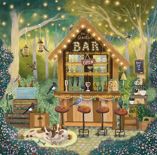 Garden Bar Illustration