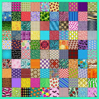 Colorful Patchwork Grid