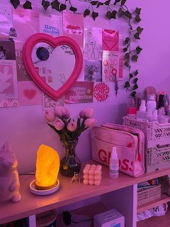 Pink Coquette Bedroom Vanity