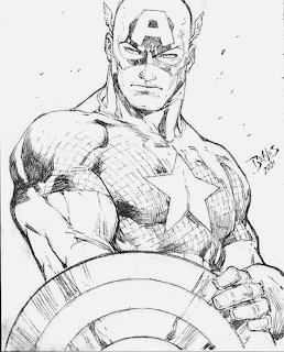 Captain America Sketch