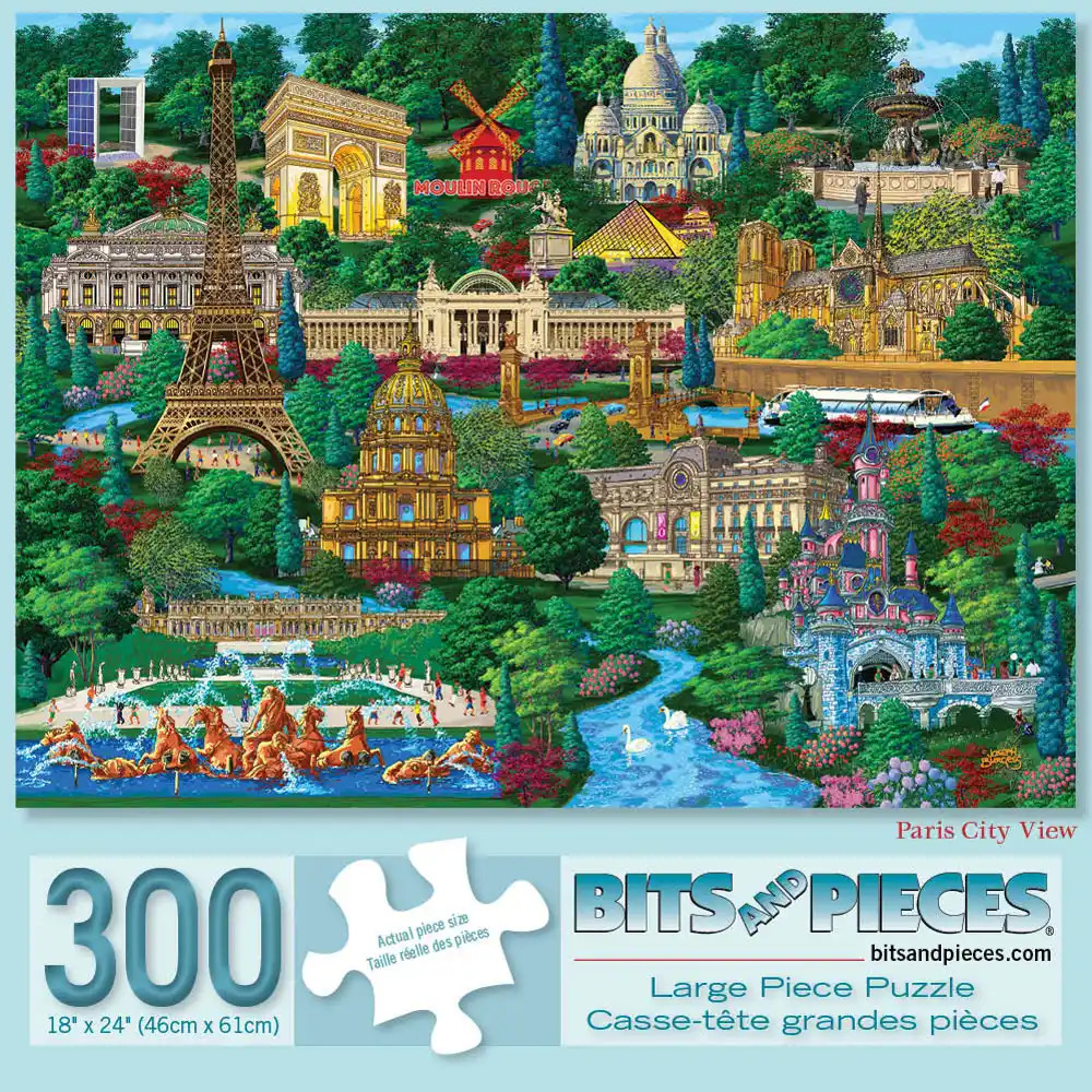 Paris Landmarks Collage