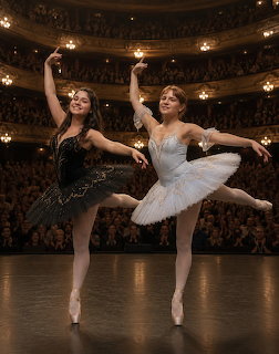 Ballet Dancers on Stage