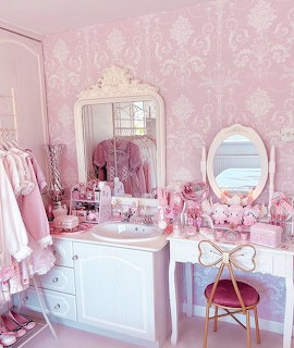 Pink Coquette Dressing Room