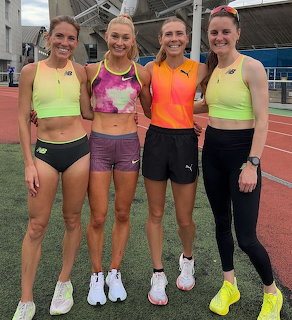 Female Track Athletes