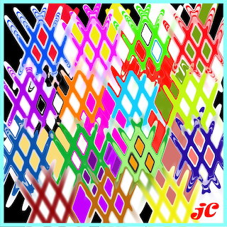 Colorful Diamond Pattern