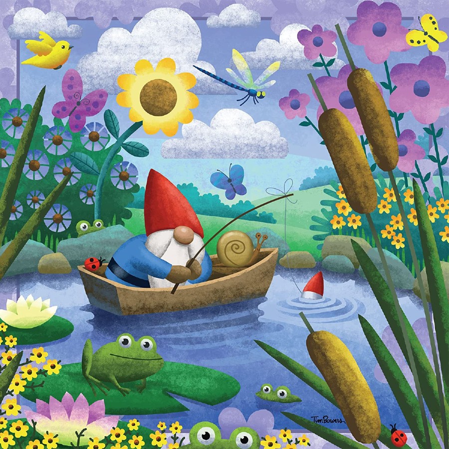 Garden Gnome Fishing