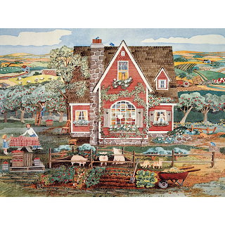Spring Cottage Garden