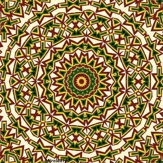 Green Gold Mandala