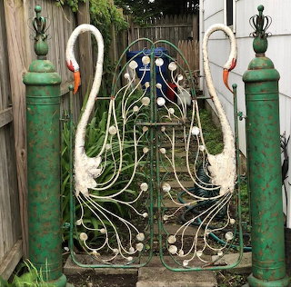 Swan Garden Gate