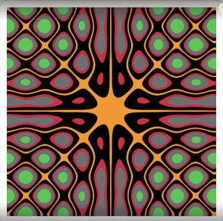 Stained Glass Mandala Pattern