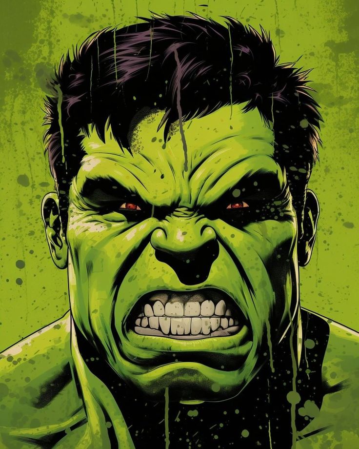 Hulk Angry Face