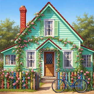 Quaint Cottage Garden