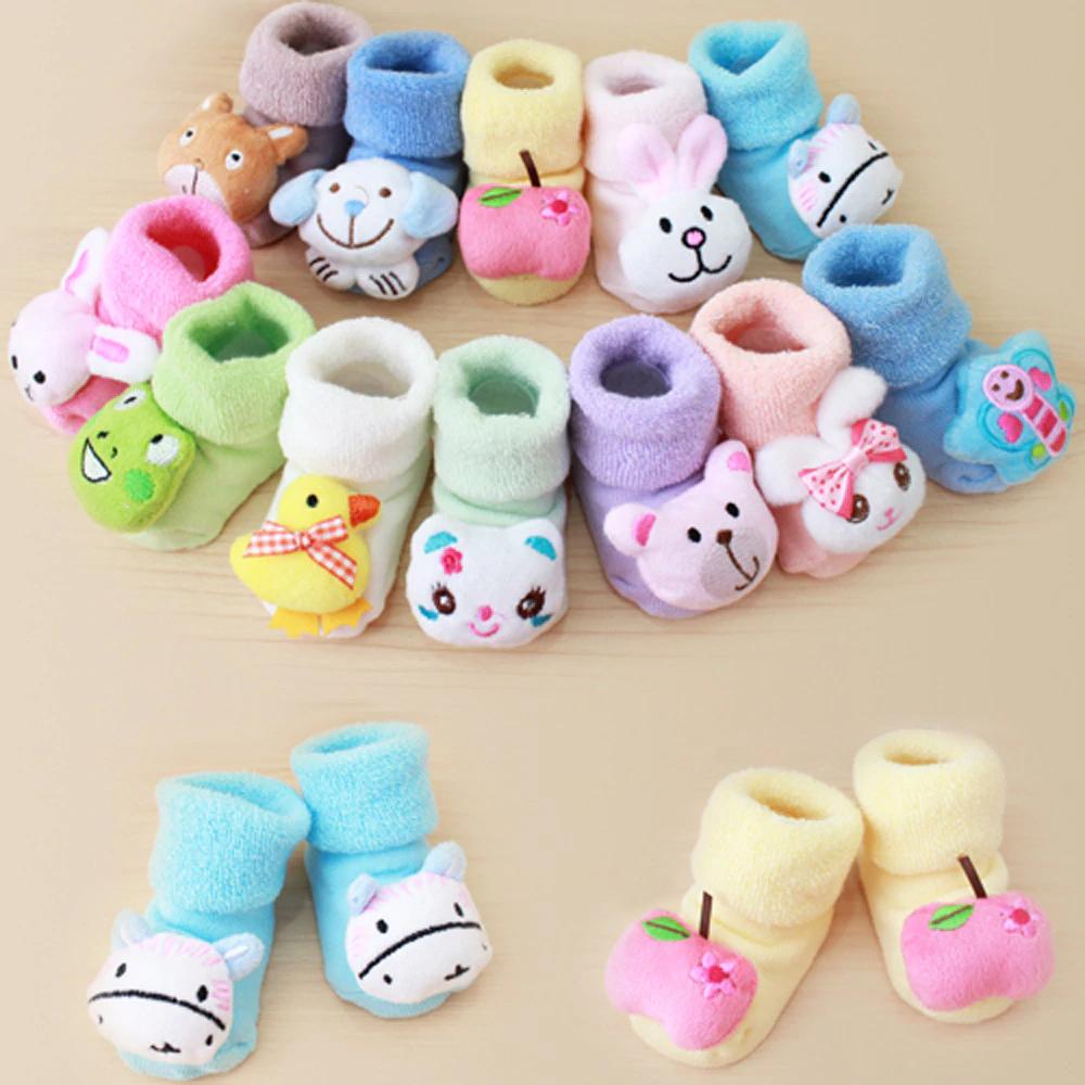 Colorful Baby Booties