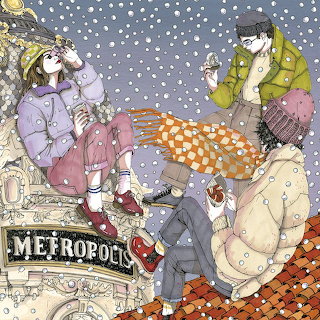 Snowy Metro Scene Illustration