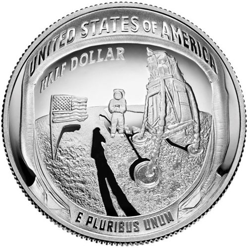 Moon Landing Half Dollar