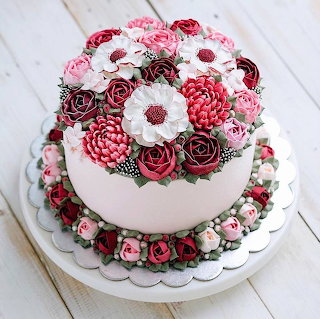 Floral Buttercream Cake