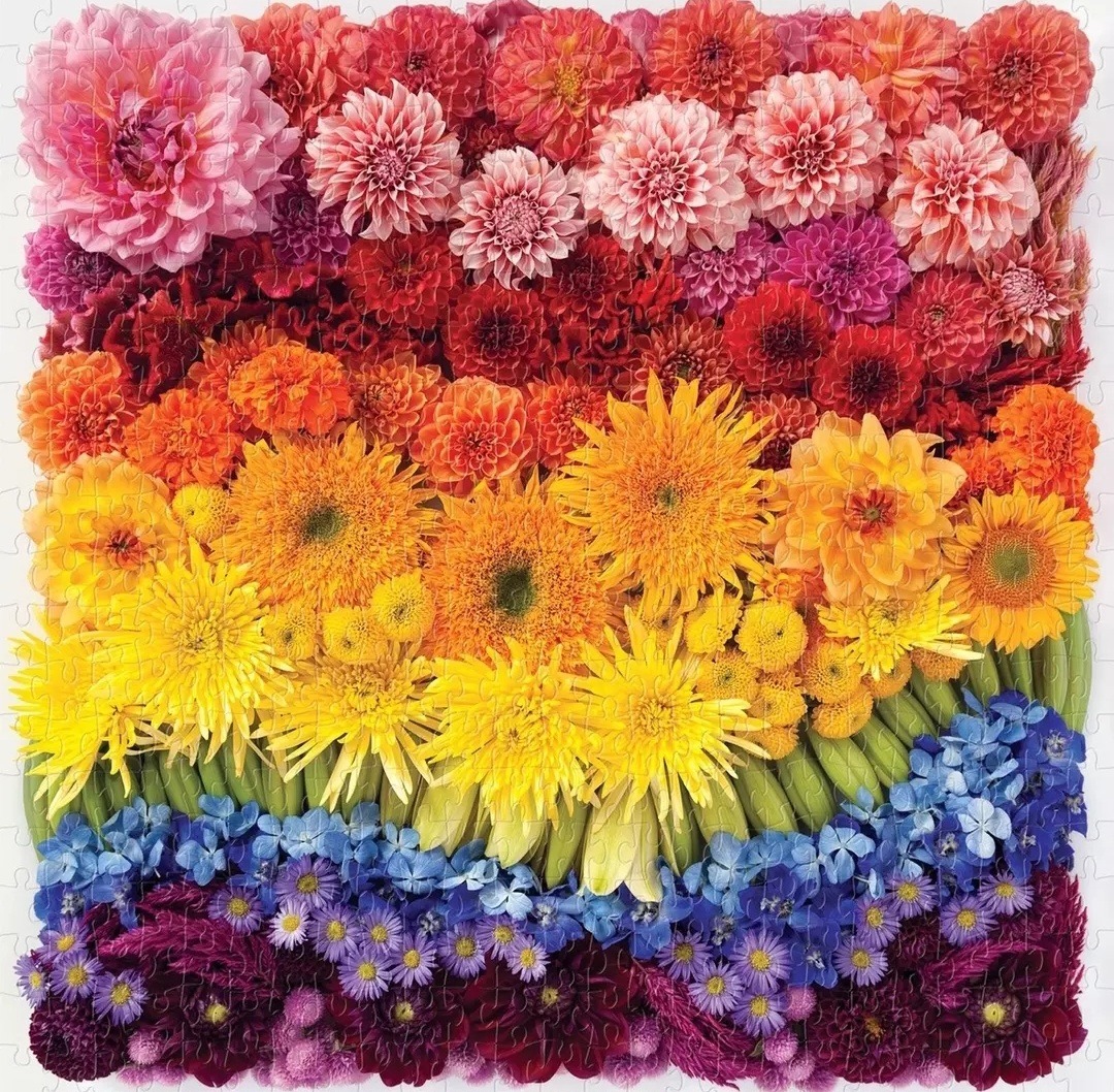Rainbow Flower Arrangement