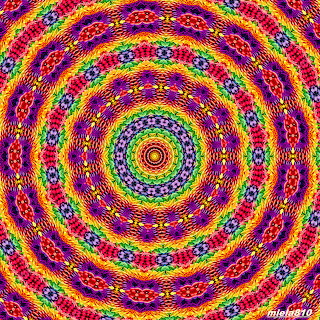 Rainbow Mandala Pattern