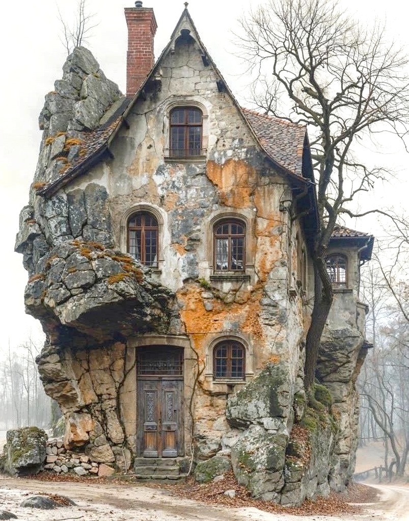 Stone Rock House Fantasy