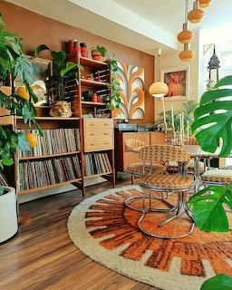 Retro Living Room Vinyl Collection