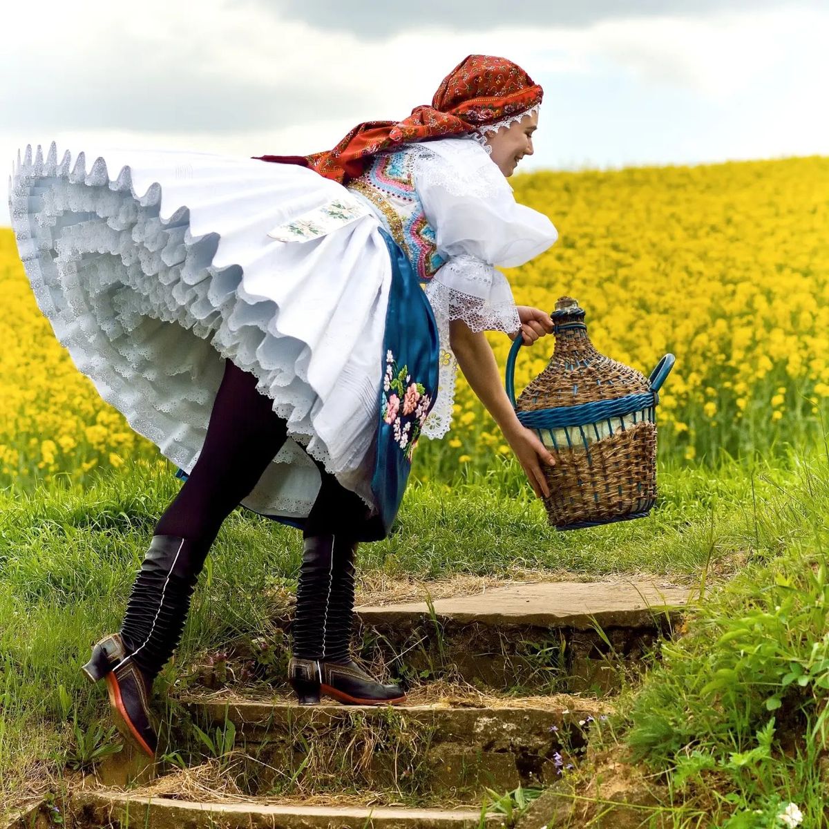 Woman in Traditional Costume
