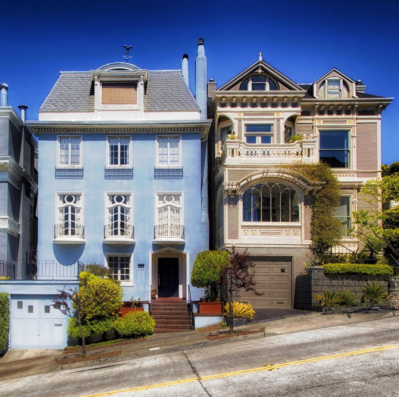 San Francisco Victorian Houses