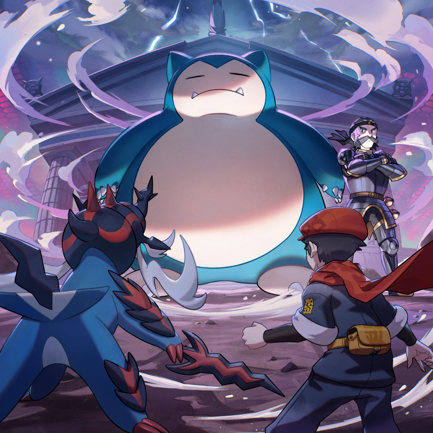 Snorlax Pokemon Battle Scene