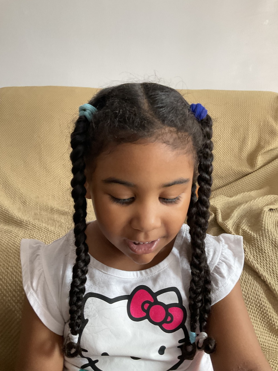Young Girl With Braided Hair
