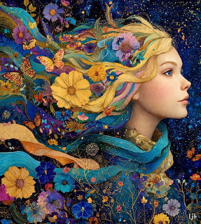 Floral Fantasy Woman