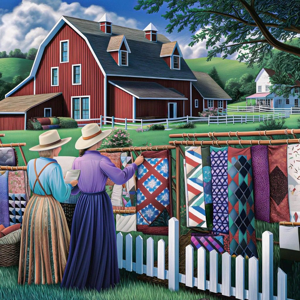 Quilt Sale at Farm