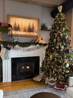 Cozy Christmas Living Room