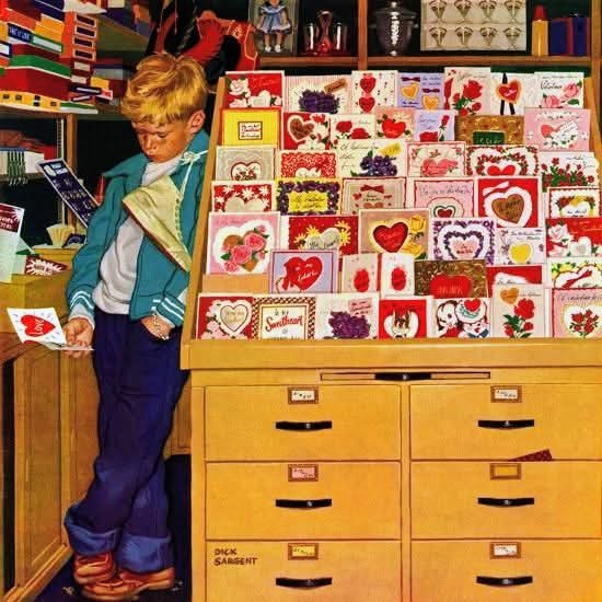 First Valentine 1956