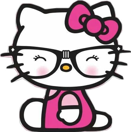 Hello Kitty with Glasses