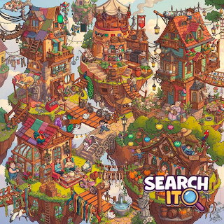 Fantasy Village Illustration