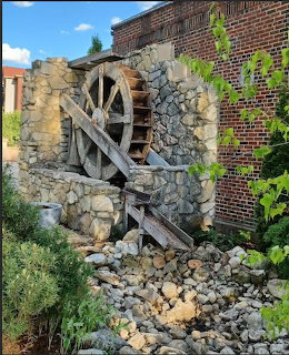 Rustic Water Wheel Mill