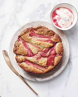 Rustic Rhubarb Cake