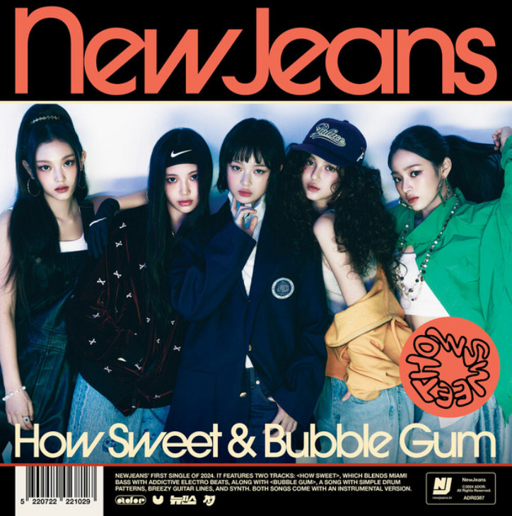 NewJeans How Sweet Album Cover
