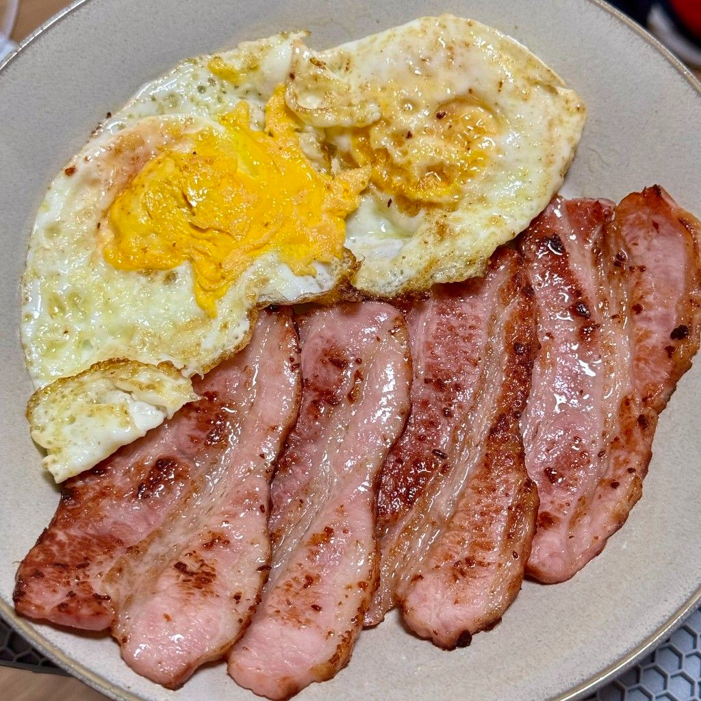Bacon and Eggs Breakfast