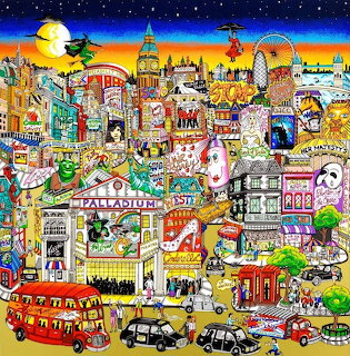 London West End by Charles Fazzino