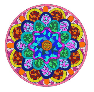 Colorful Mandala Design