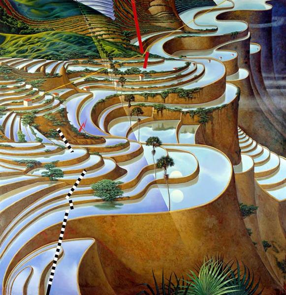 Surreal Canyon Path