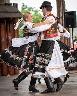 Folk Dance Couple