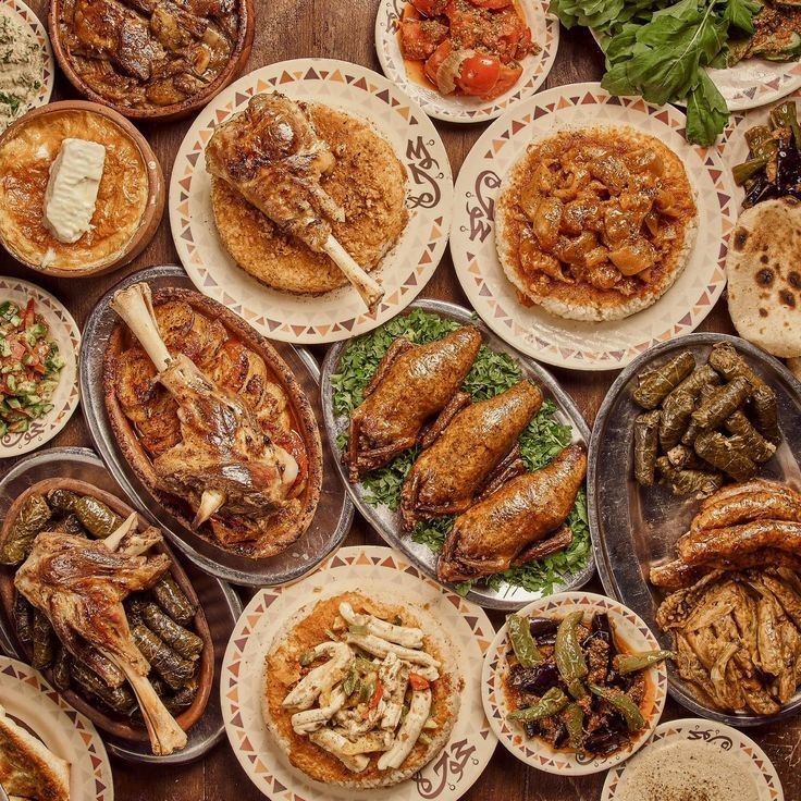 Mediterranean Food Spread