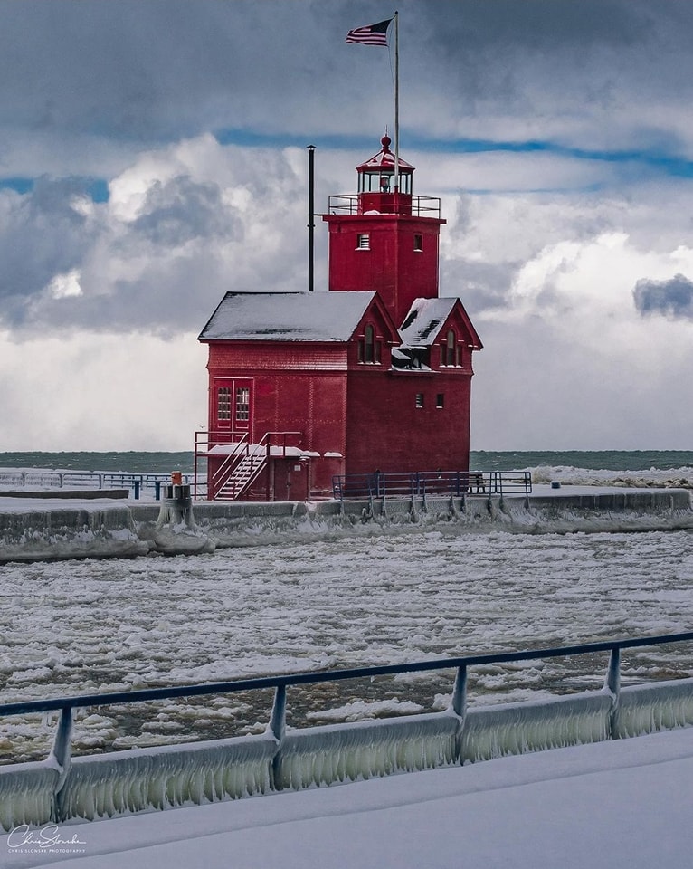 Big Red Holland Harbor Lighthouse