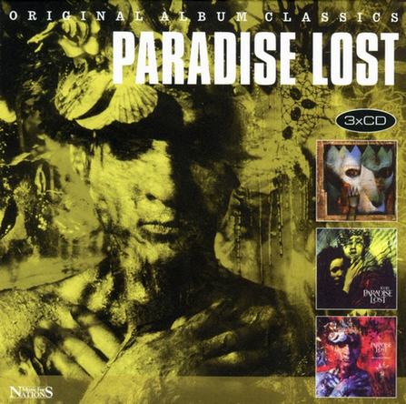 Paradise Lost Original Album Classics 3xCD box set with dark artistic cover imagery