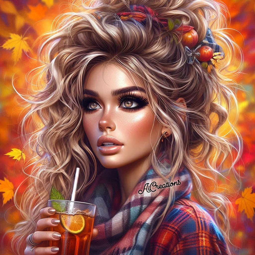 Autumn Woman Portrait