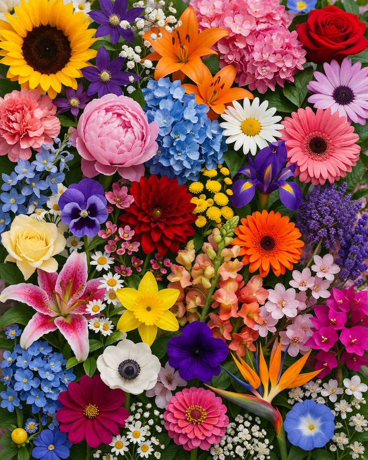 Colorful Floral Bouquet