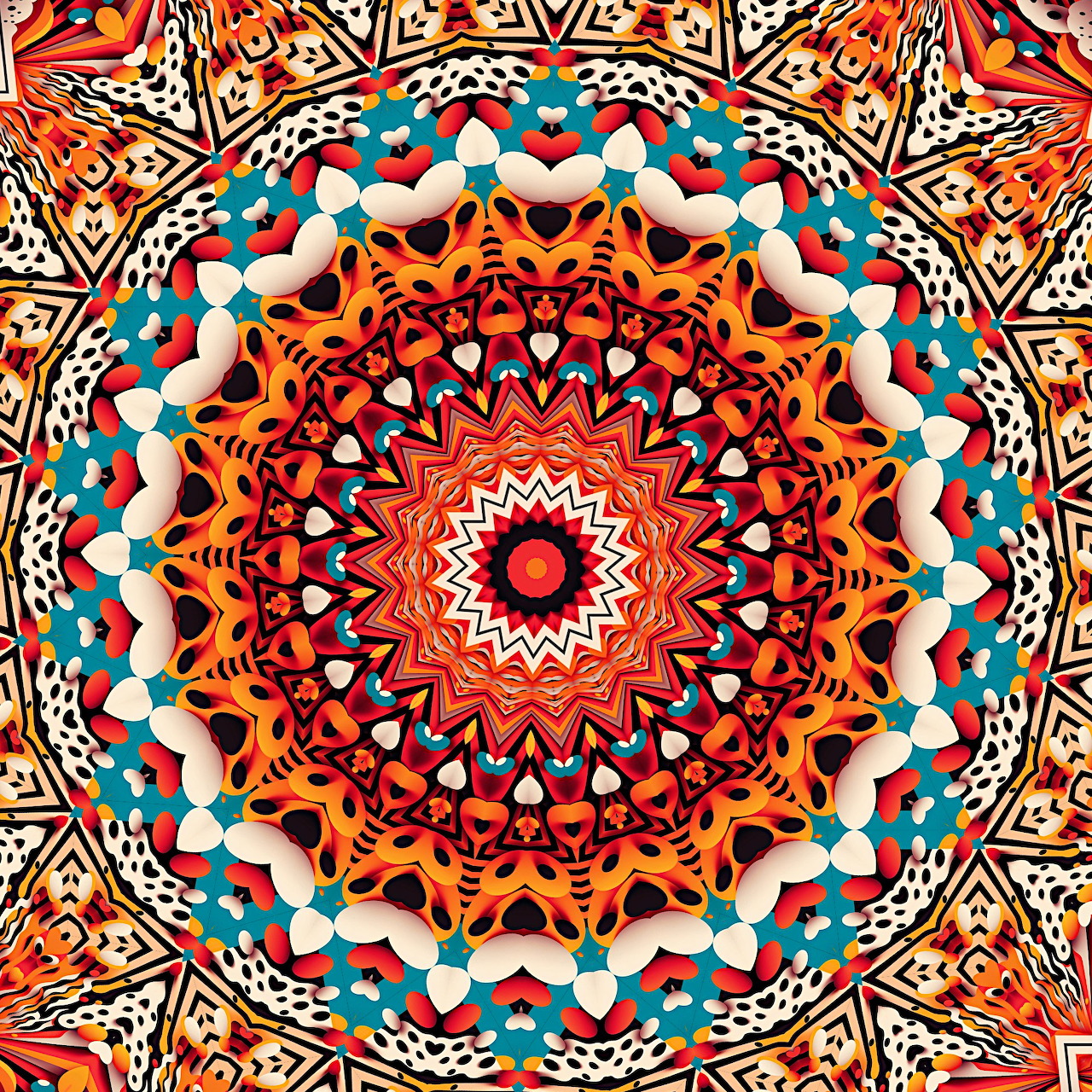 Ornate Geometric Mandala